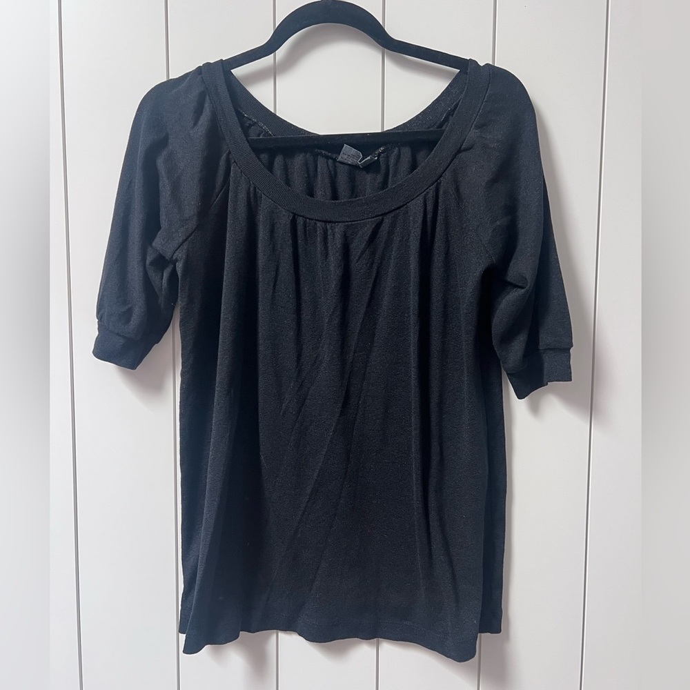 Michael Stars Elegant Black Blouse